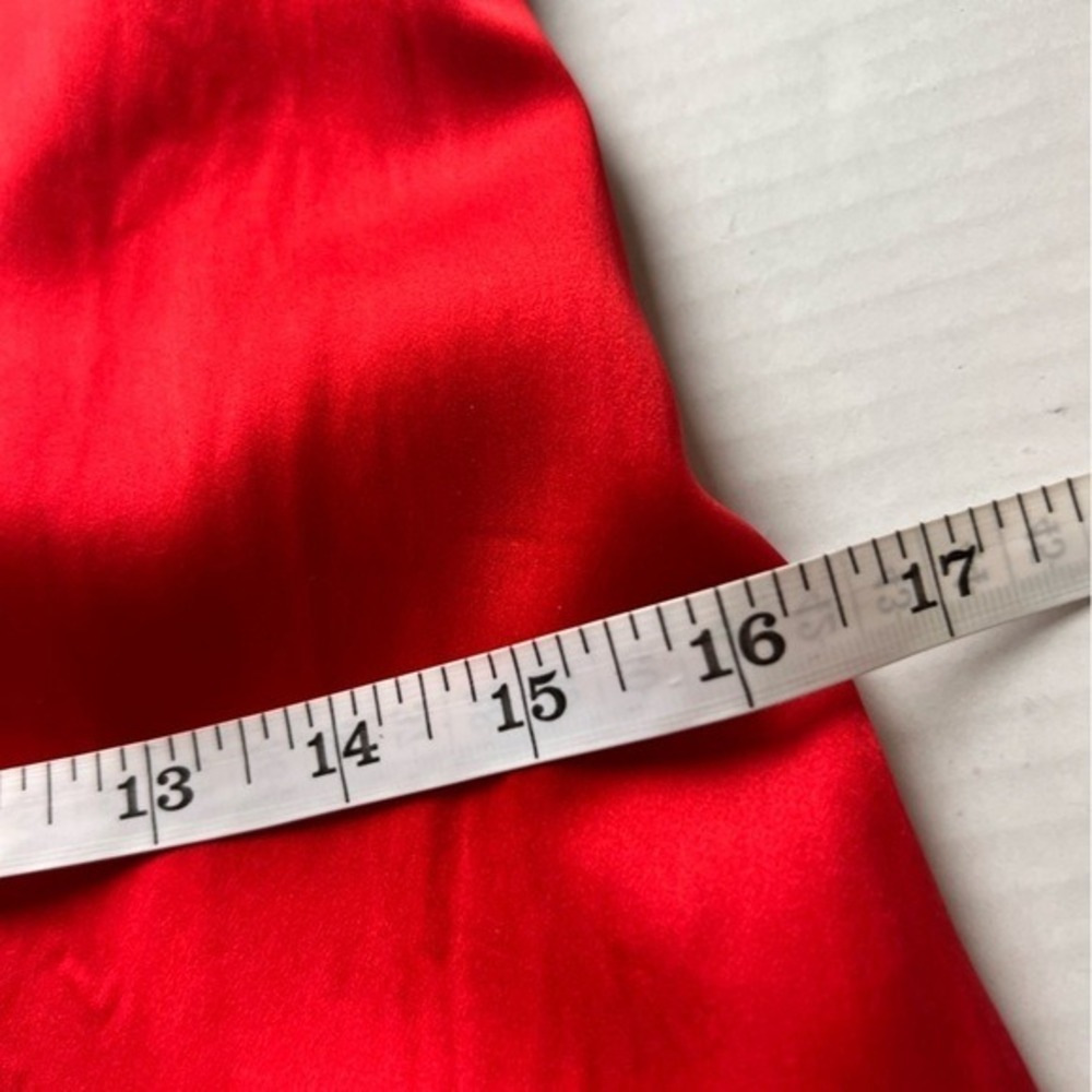 Stunning Red Halter Neck Long Maxi Dress Evening Gown - Picture 8 of 10